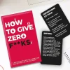 How To Give Zero F*Cks 100 Card Pack>Gift Republic Outlet