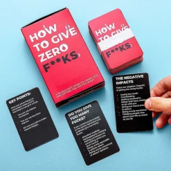 How To Give Zero F*Cks 100 Card Pack><noscript><img width=
