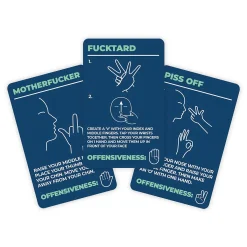 How To Swear In Sign Language Cards>Gift Republic Sale