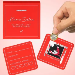 Kama Sutra Bucket List Scratch Cards>Gift Republic Clearance