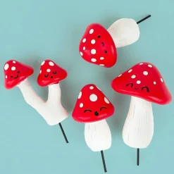 Mini Plant Pot Mushroom Plant Markers>Gift Republic Online