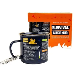 Survival Guide Enamel Mug>Gift Republic Outlet