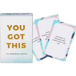 You Got This! 100 Inspirational Quote Cards>Gift Republic Hot