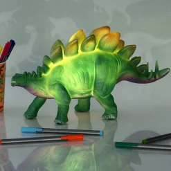 Large Stegosaurus Led Light Up Dinosaur>Gisela Graham Fashion
