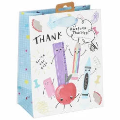 Awesome Teacher Medium Gift Bag>Glick Flash Sale