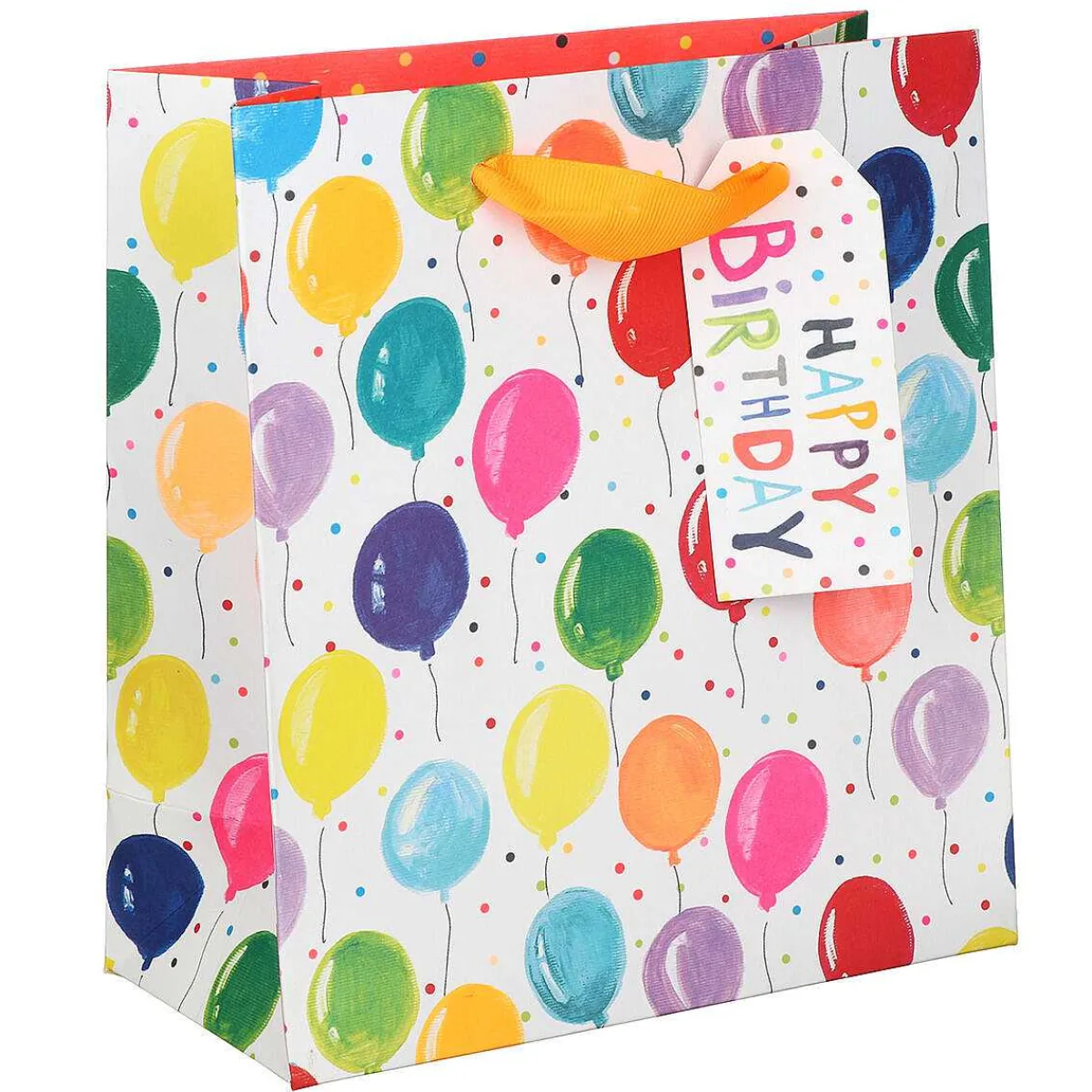 Birthday Balloons Medium Gift Bag>Glick Flash Sale