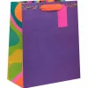 Colour Hub Purple Large Gift Bag>Glick Cheap