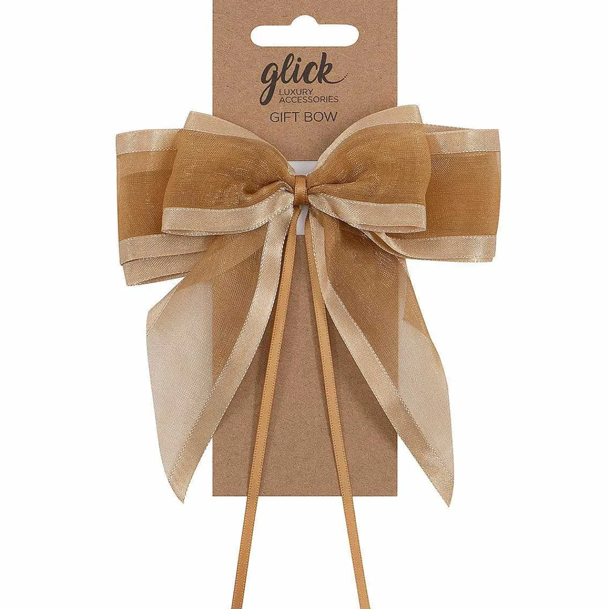 Gold Luxury Ribbon Bow>Glick Hot