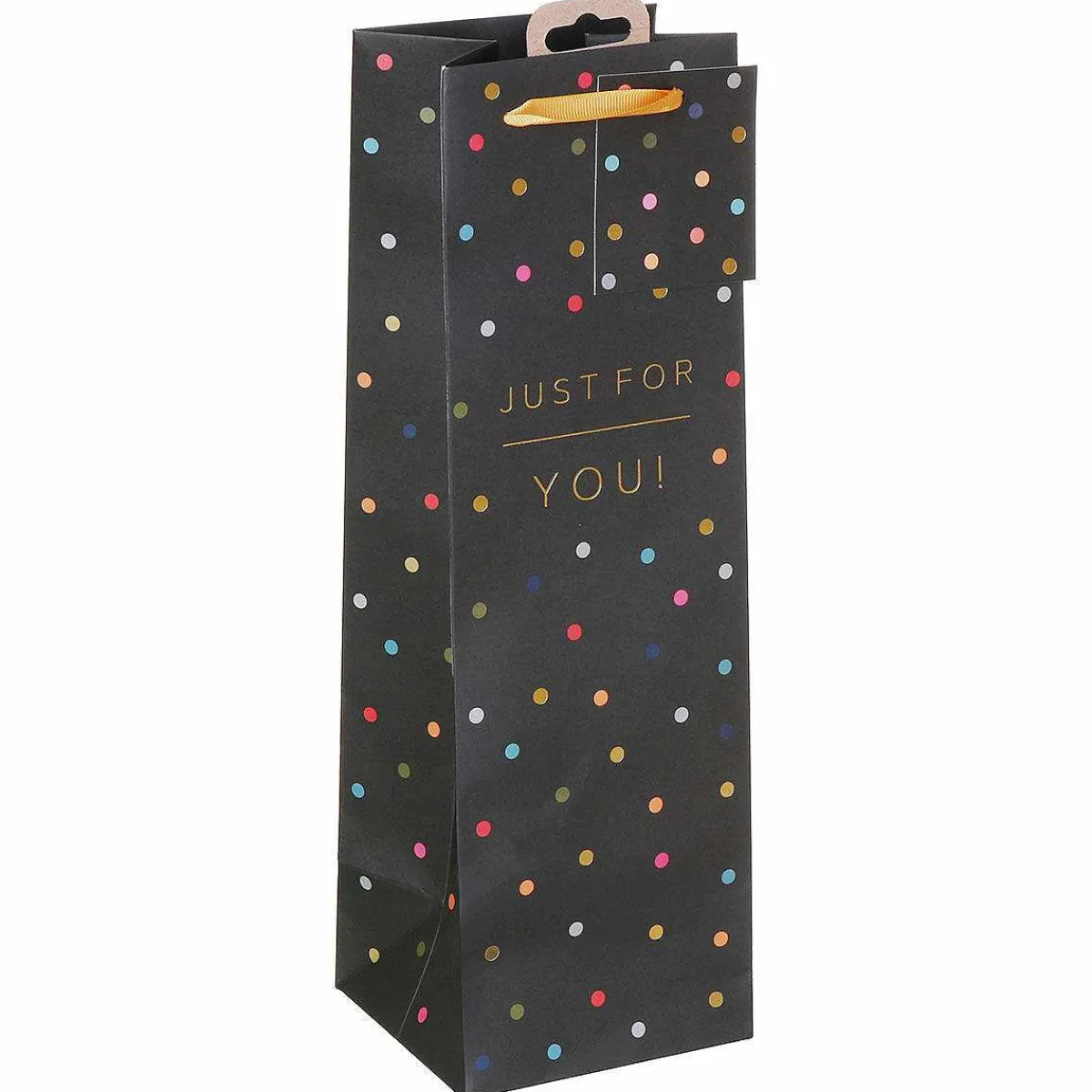 Just For You Spots Bottle Gift Bag>Glick Cheap