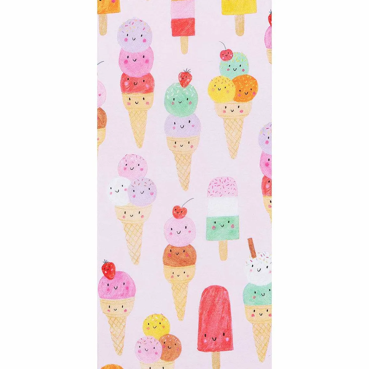 Kate Mcfarlane Cool Ice Cream Tissue Paper>Glick New