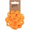 Neon Orange Confetti Bow>Glick Shop