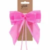 Neon Pink Luxury Ribbon Bow>Glick Discount
