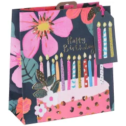 Paper Salad Birthday Candles Medium Gift Bag>Glick Discount