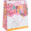 Paper Salad Elephants 'New Baby Girl' Large Gift Bag>Glick New