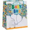 Paper Salad Elephants 'New Baby Boy' Medium Gift Bag>Glick Shop