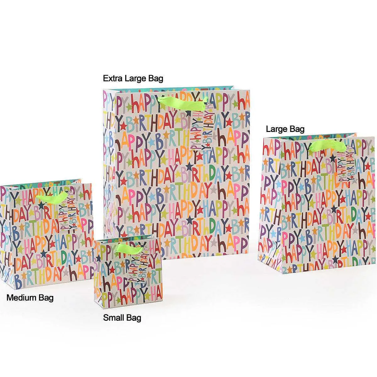 Paper Salad Happy Birthday Extra Large Gift Bag>Glick Cheap