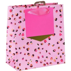 Paper Salad Leopard Medium Gift Bag>Glick Cheap