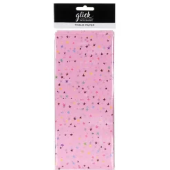 Paper Salad Pink Stars Tissue Paper>Glick Shop