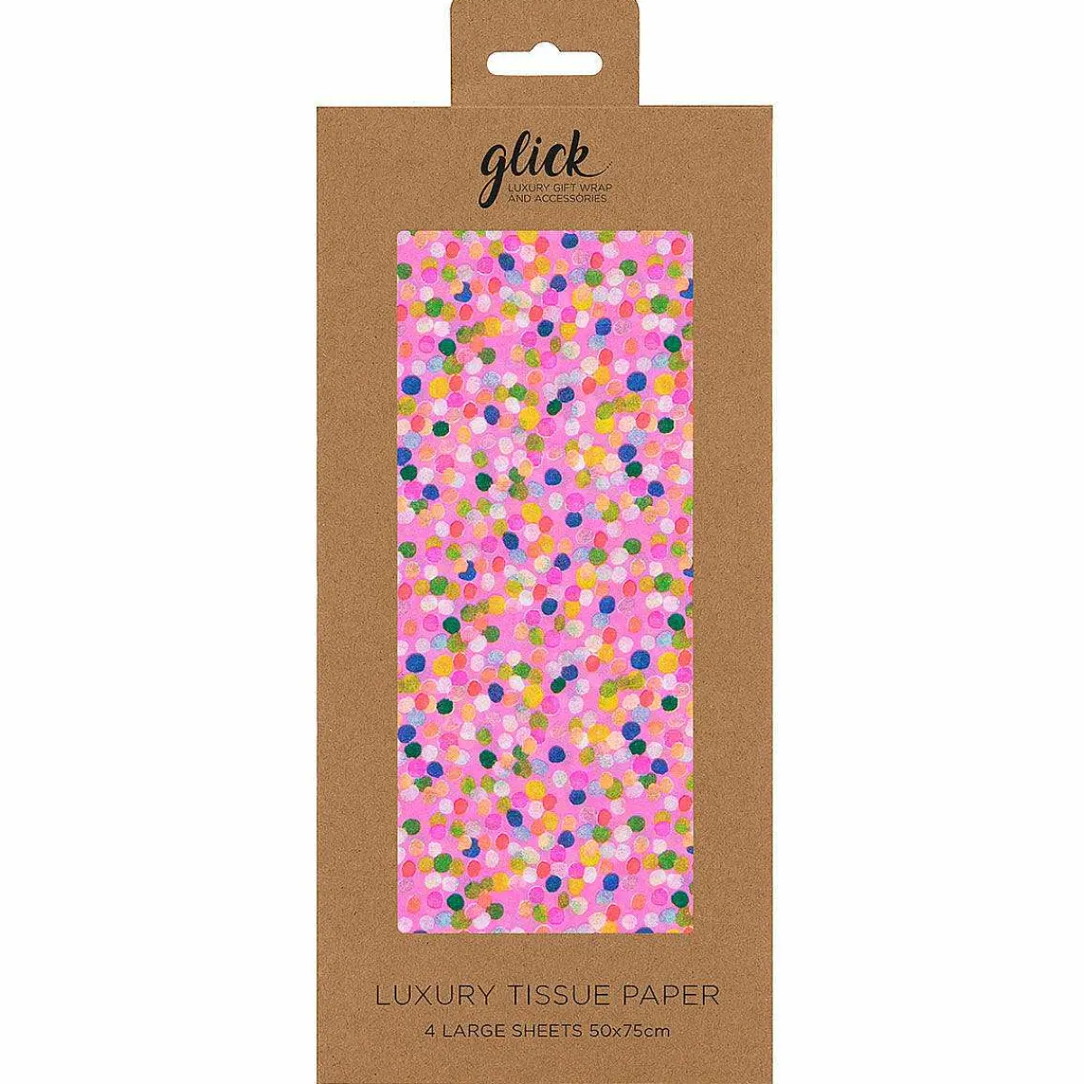 Paper Salad Spotty Pink Tissue Paper>Glick Cheap