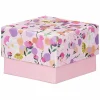 Pink Scattered Flowers Medium Gift Box>Glick Outlet