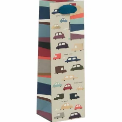 Quirky Cars Bottle Gift Bag>Glick Flash Sale