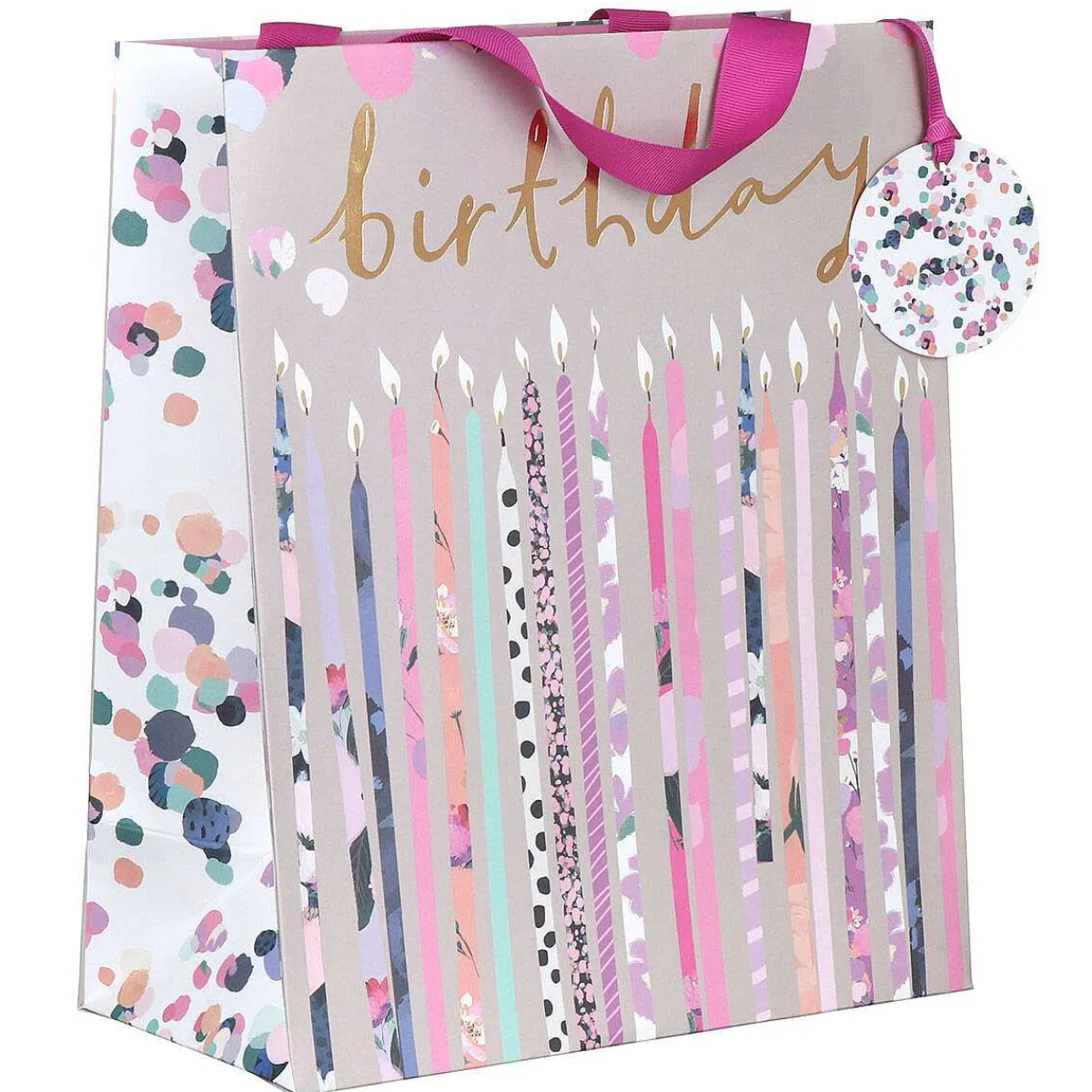 Stephanie Dyment Birthday Candles Large Gift Bag>Glick Sale