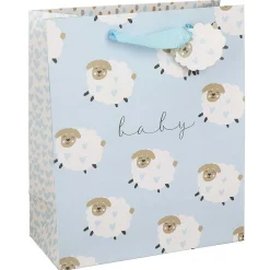 Stephanie Dyment Sheep Blue Large Gift Bag>Glick Best Sale