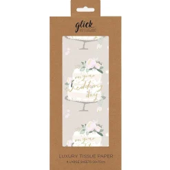 Stephanie Dyment Wedding Cake Tissue Paper>Glick Flash Sale