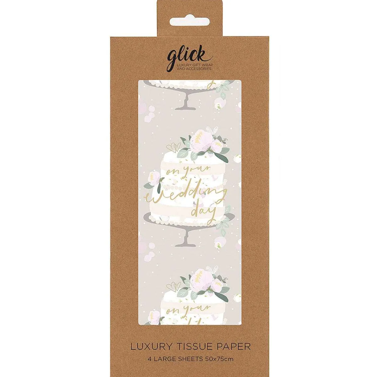 Stephanie Dyment Wedding Cake Tissue Paper>Glick Flash Sale