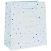'Welcome To The World' Blue Medium Gift Bag>Glick Shop