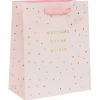 'Welcome To The World' Pink Large Gift Bag>Glick Discount
