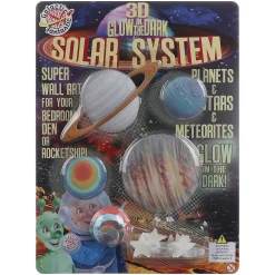 Glow In The Dark Solar System Wall Art>Temptation Gifts Online