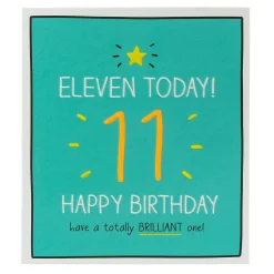 11 Today Birthday Card>Happy Jackson Shop