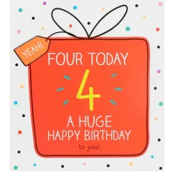 4 Today Birthday Card>Happy Jackson Store