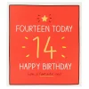 14 Today Birthday Card>Happy Jackson Hot