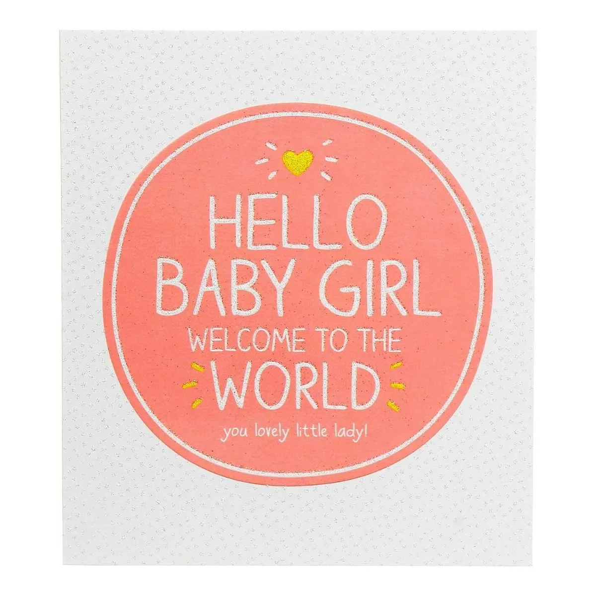 Baby Girl New Baby Card>Happy Jackson Best