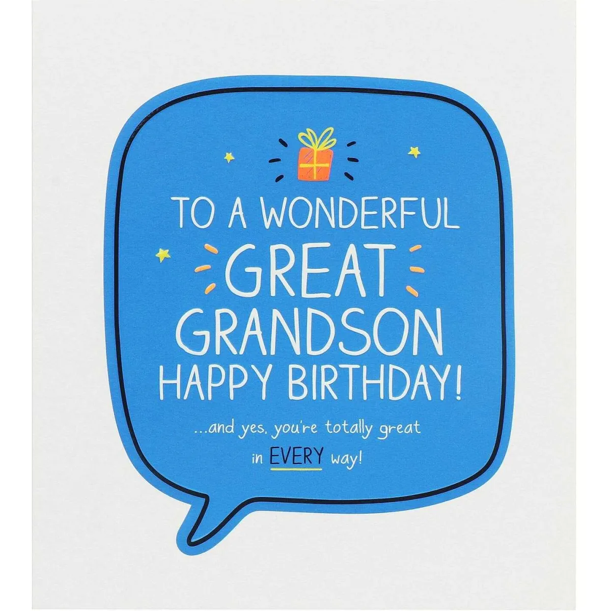 Great Grandson Birthday Card>Happy Jackson New