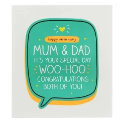 Special Day Mum & Dad Anniversary Card>Happy Jackson Shop