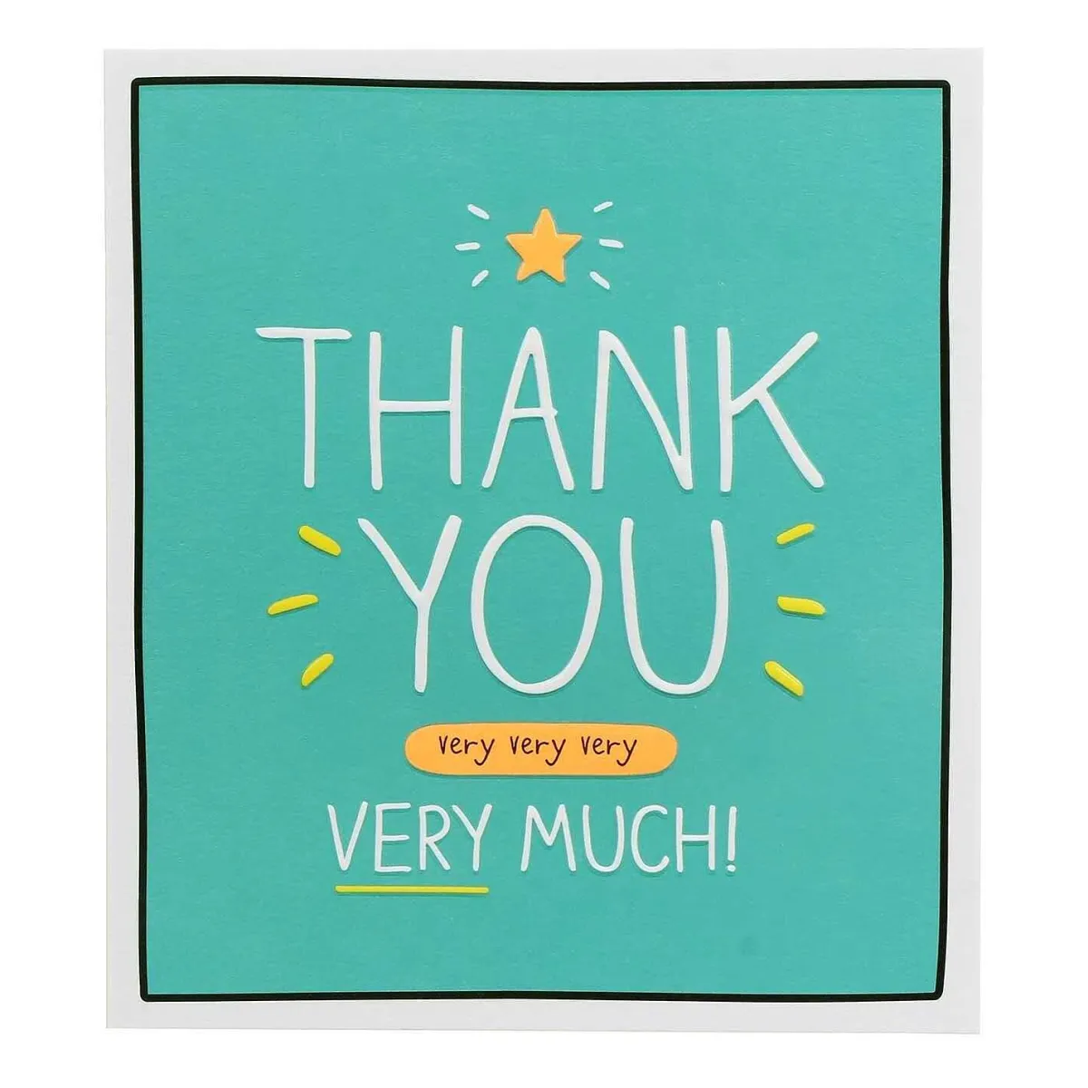 Thank You Very Very Much Card>Happy Jackson Clearance
