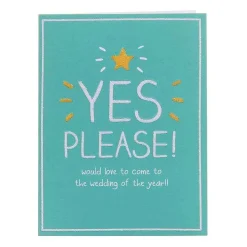 Wedding Of The Year Accept Small Rsvp Card>Happy Jackson Shop