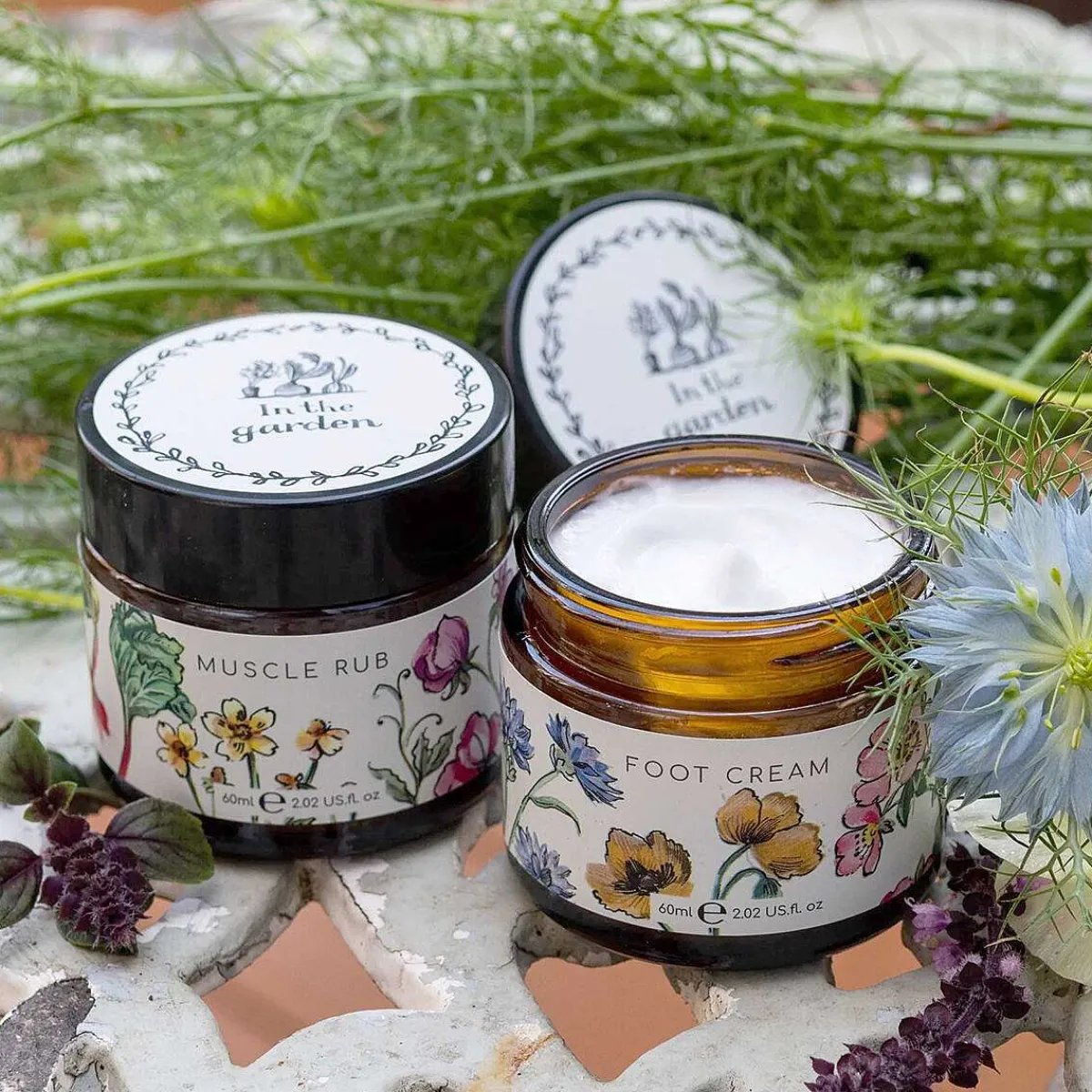 In The Garden Foot Care Set>Heathcote & Ivory New