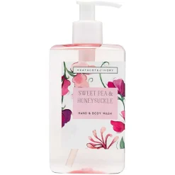 Sweet Pea & Honeysuckle Hand And Body Wash>Heathcote & Ivory Store