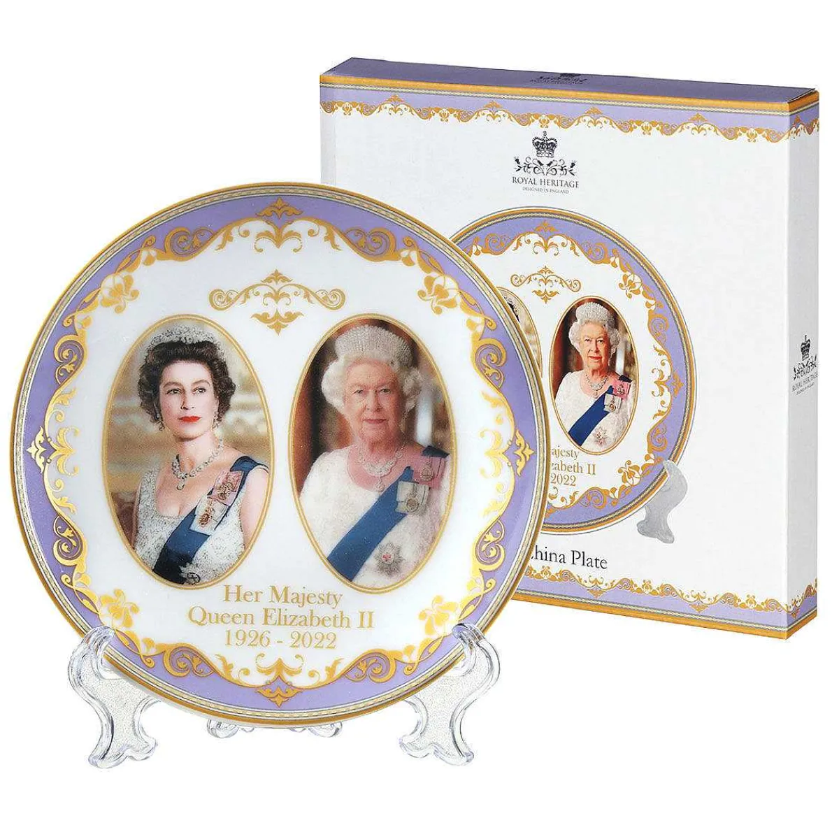 Her Majesty Queen Elizabeth Ii Commemorative 6 Inch Plate>Temptation Gifts Discount