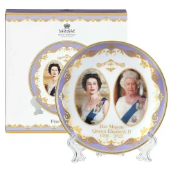 Her Majesty Queen Elizabeth Ii Commemorative 6 Inch Plate><noscript><img width=