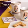 Her Majesty Queen Elizabeth Ii Commemorative Ceramic Coaster Boxed>Temptation Gifts Shop
