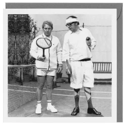 Holy Mackerel Black & White 'Morecambe And Wise' Greetings Card>Temptation Gifts Shop