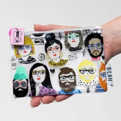 Blah Zip Pouch>House Of Disaster Best