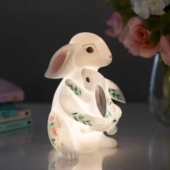 Led Rechargeable Rabbit And Baby Lamp><noscript><img width=
