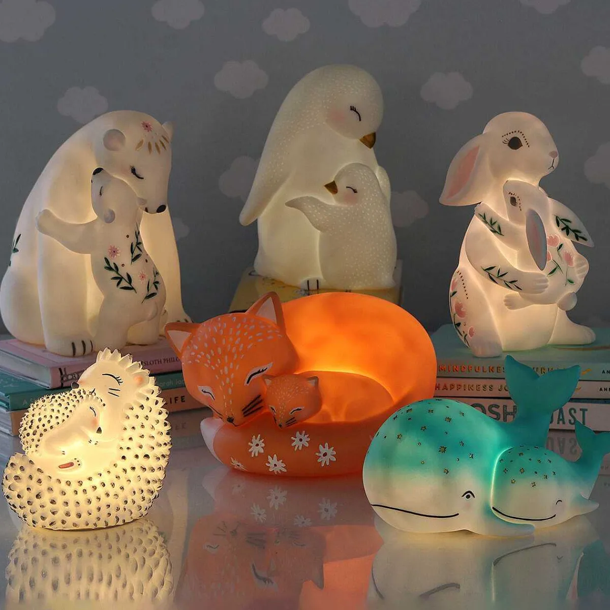 Led Rechargeable Polar Bear And Baby Lamp>House Of Disaster Discount