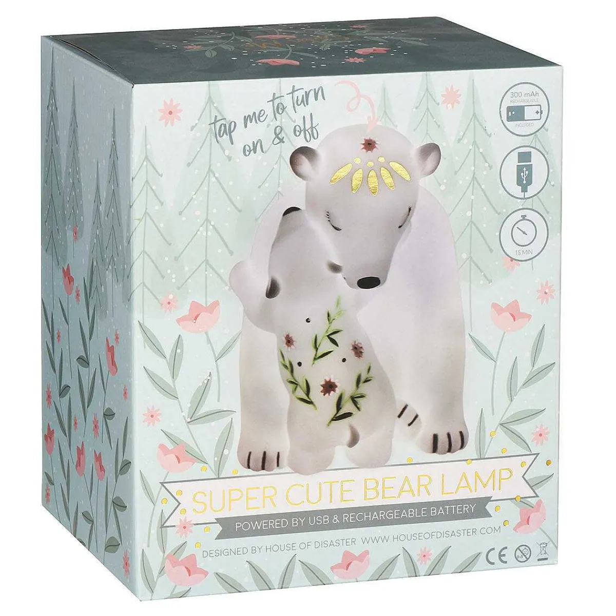 Led Rechargeable Polar Bear And Baby Lamp>House Of Disaster Discount